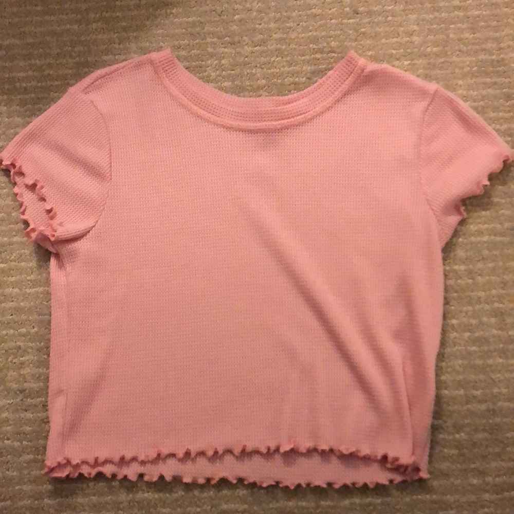 Forever 21 pink crop top